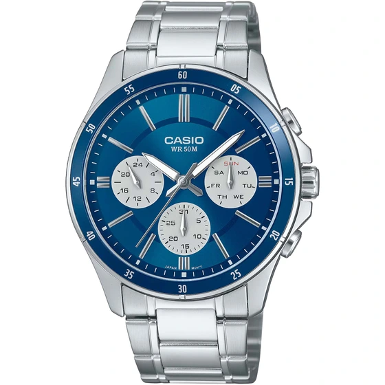 ساعت مچی مردانه کاسیو مدل CASIO MTP-1374D-2A3V